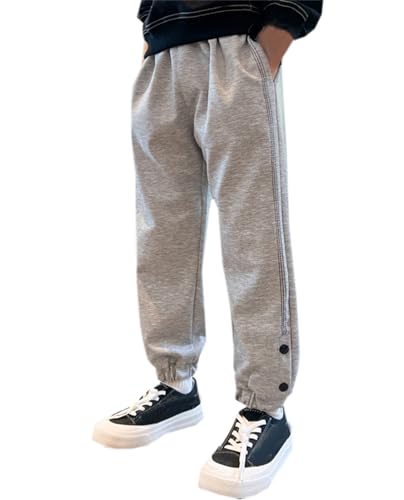 SANGTREE Boy's Jogger Sweatpants Kids Pull On Drawstring Pants, 4-14 Years