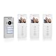 Video-Türsprechanlage für 3-Familienhaus Smartwares DIC-22132