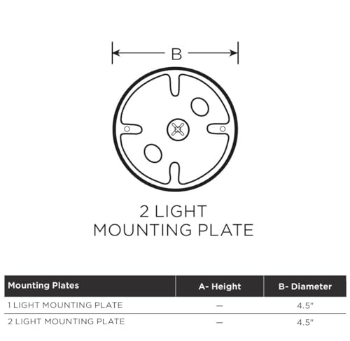 Image of Nuvo Lighting SF76 /666 Two Light Die Cast Aluminum Durable Outdoor Landscape Lighting Security Flood Mounting Plate, Dark Bronze