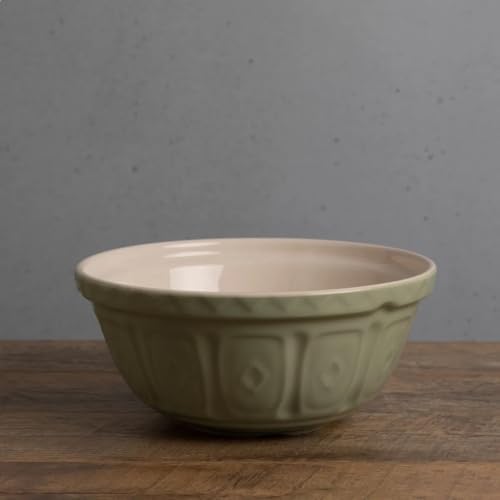 Mason Cash S12 (4.25 Qt) Mixing Bowl | Basil - Thumbnail 3
