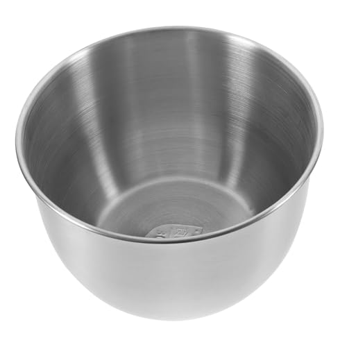 Gatuida cuenco para hornear Horneando Mezcla de tazón bol con mixing bowl tazón de cocina recipiente para mezclar huevos para hornear cuenco metalico para mezclar Acero inoxidable