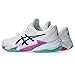 ASICS Men's Court FlyteFoam 3 Tennis Shoes, 10.5, White/Digital Sakura
