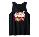 1996 Año de nacimiento edición limitada, número de cumpleaños, 5 estrellas Camiseta sin Mangas