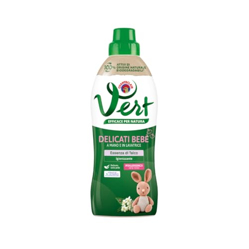 Chanteclair Vert - Ecodetergente Capi Delicati Bebè, Talco, 750 ml, 1 pezzo