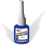 MERKMALE: BEST-MK Schraubensicherung 1231 ist ein einkomponentiger, lösungsmittelfreier, mittelfester und mittelviskoser anaerob härtender Klebstoff auf Basis eines Di-Methacrylatesters mit DVGW-Zulassung.