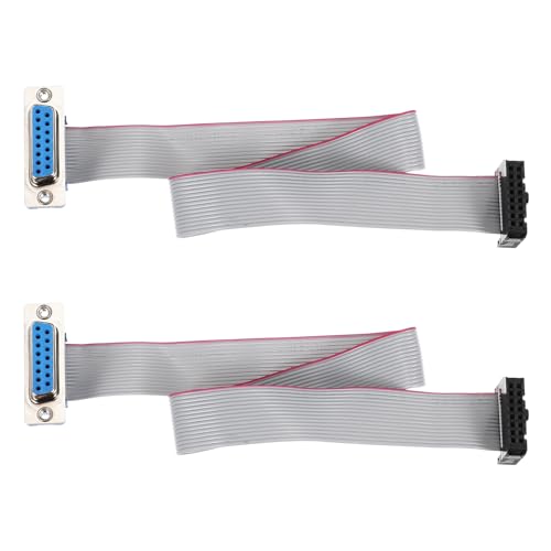 Câble IDC DB15 femelle vers FC-16 2.54mm pour réparer votre ordinateur nappe 30cm