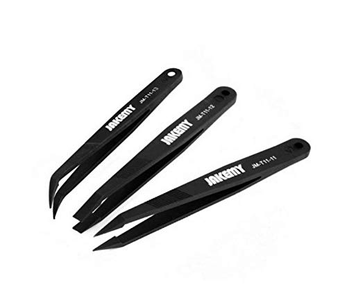l 3 in 1 Anti-static Tweezers Set Repair craft electronic JM-T11 hand tools kit for cellphone Tablet PC Computer