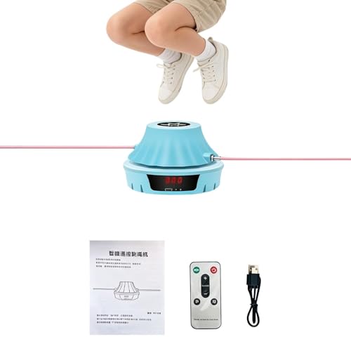 Machine de corde à sauter électrique avec télécommande pour petits espaces - 6