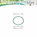 HARFINGTON 5 Pcs Fluorine Rubber O-Rings 52mm OD 47.2mm ID 2.4mm Width Round Sealing O Ring Seal Gasket for Industrial Engines Plumbing Faucet Hose Automotive