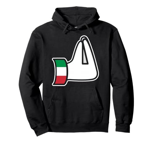 Italian Hand Gesture Italia Italy Italiano Humor Family Pullover Hoodie