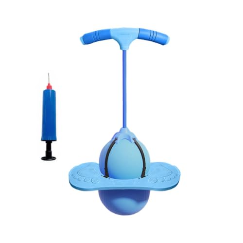FmtwPhn Pelota saltarina para niños - de Equilibrio saltarín con asa | Pelota Rebotadora Infantil para Exterior | para Adultos, niños, Yoga, Interior, Exterior, Preescolar, jardín de Infancia,