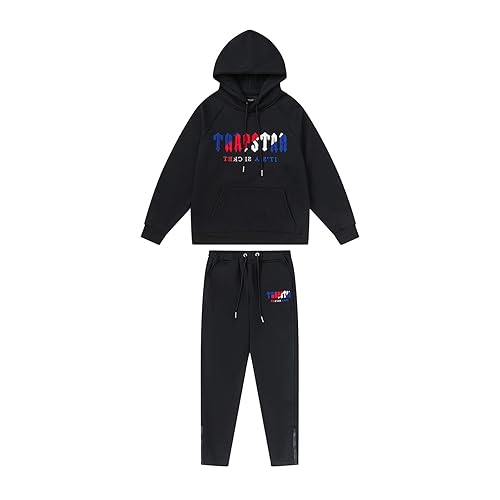 BIXPAK Marca de moda Trapstar bordado conjunto de chándal for hombres y mujeres, chaqueta y...