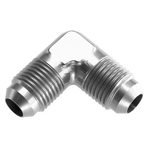 90 Degree -08 Male an-JIC Flare Adapter Clear