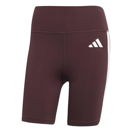 adidas Optime Essentials - Mallas Cortas de 3 Rayas para Mujer