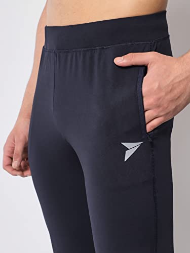 Image of FITINC Men's Stretchable Track Pant for Gym with Zipper Pockets