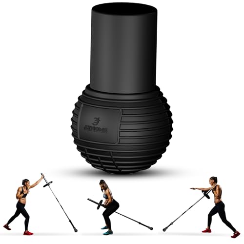 LYHOME Landmine Attachment for Barbells Rubber Material Designed for Pressing Rowing Spinning and Compatible with Standard 50mm Barbell
