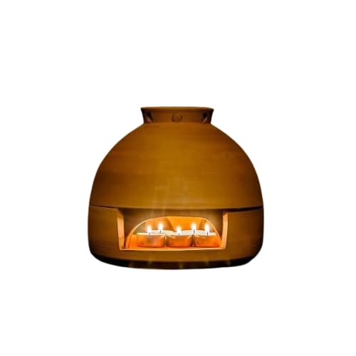 Amazon.com: Candle Heater-Home Heater-Domeheat-Natural Heater,Mumsobasi,Mum  isitici,Pottery Heater-The Most Funcional Size 10 x 10 inches-Terracotta :  Home & Kitchen