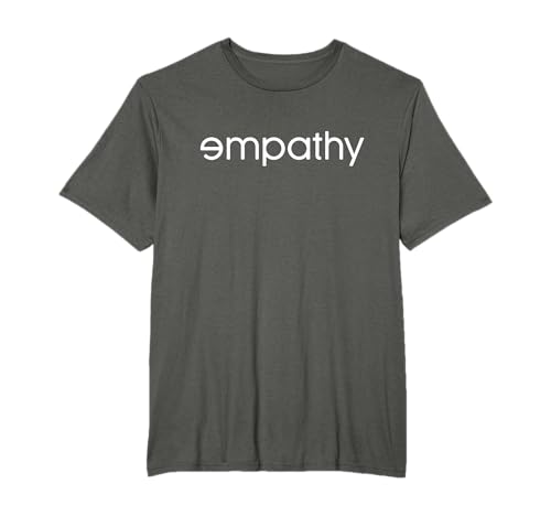 Empathy. Schriftzug Empathie Mitgefühl Einfühlungsvermögen T-Shirt