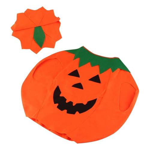Raopuzi Disfraz Calabaza Adulto, Divertido Disfraz de Calabaza Mujer Hombre con Sombrero de Calabaza, Lindo Disfraces Calabazas Halloween para Fiesta de Temática Halloween Cosplay y Carnaval
