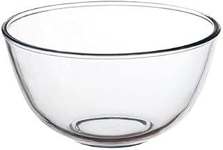 Pyrex Classic Round Glass Bowl Ovenproof and Microwave Safe 0.5 Litre Transparent (Pack of 4)
