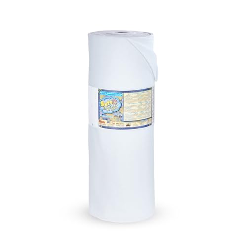 The Warm Company - Soft & Bright Polyester Quilt Batting – 90" x 25 Yard Bolt, Lightweight Quilt Batting for Sewing, Quilting & Crafts
