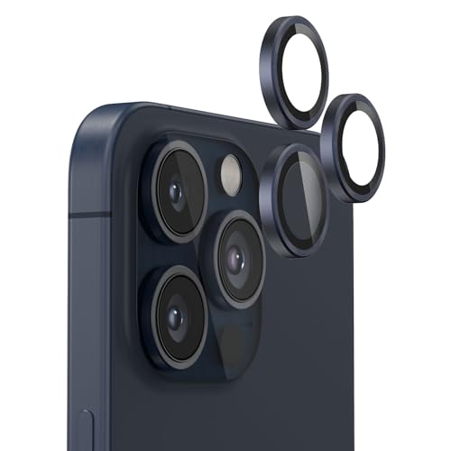 Verre trempé iPhone 15 Pro Max FLOLAB Protection d'objectif durable et anti-reflet