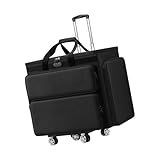 Équipé d'une poignée silencieuse à 360 degrés et d'une poignée rétractable pour un transport fluide sur de longues distances. Les bretelles amovibles offrent une flexibilité pour les escaliers ou les espaces bondés en mode sac à dos