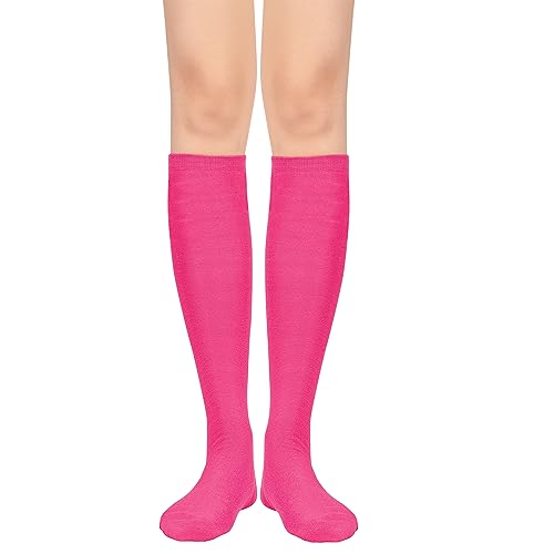 Century Star Pure Knee High Womens Casual Tube Socks Athletic Long Stockings for School Daily Wear2