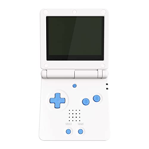 Image of eXtremeRate Starlight Blue Custom Full Set Buttons for Gameboy Advance SP, Replacement A B L R Button Power On Off Volume Button D-pad Key for GBA SP Console - Console NOT Included