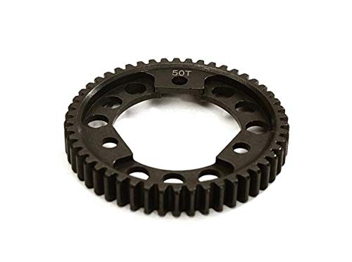 Integy RC Upgrades for Traxxas 4X4, Steel 0.8 Center Diff Type Spur Gear 50T for 1/10 Stampede 4X4 & Slash 4X4