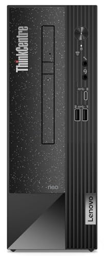 Image of Lenovo ThinkCentre Neo 50s Gen 4 Desktop Computer - 12th Gen Intel Core i9-12900K 16-Core up to 5.20 GHz, 32GB RAM, 2TB NVMe SSD + 1TB HDD, Intel UHD Graphics 770, DVD-RW, Windows 11 Pro