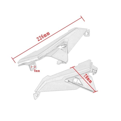 Panneau latéral carénage CBR650R finition coque arrière