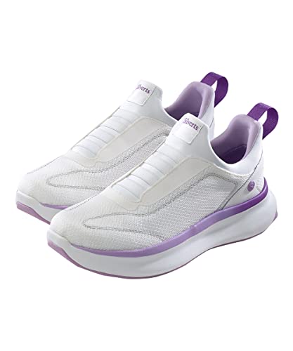Silvert's Adaptive Clothing & Footwear Women’s Extra Wide Comfortable Slip On Sneakers Without Laces3