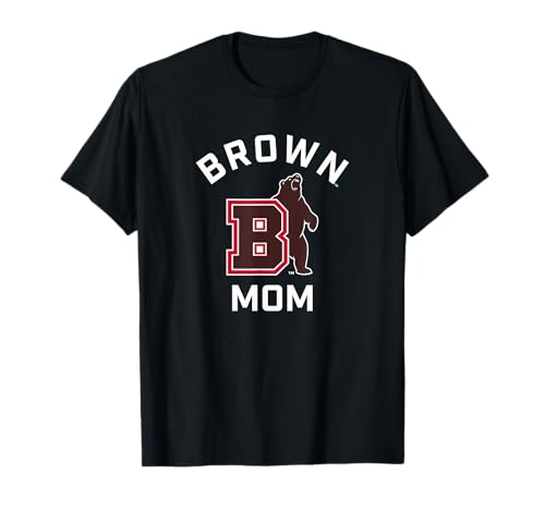 Brown University Bears Arched Mom T-Shirt