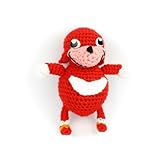 Ugandan Knuckles Amigurumi, Handmade Crochet Figurine ideal for Gift Giving