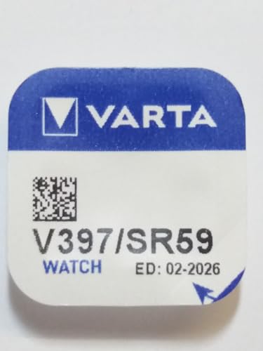 Varta SR59 (V397) Batteria A Bottone Ossido D'argento, 1,55 V - Foto 8