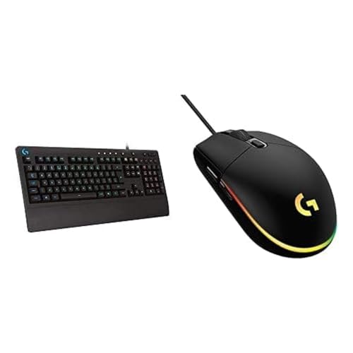 Logitech G213 Prodigy Gaming Keyboard and Logitech G...