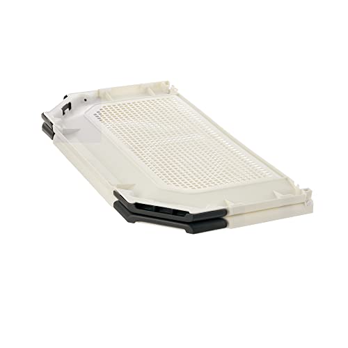 Richell PAW TRAX Potty Pad Holder in Light Beige & Black, Potty Training Tray for Dogs|Dog and Puppy Pad Holder - Anti-Tearing/Anti-Ripping - Durable Plastic for Potty Training Puppies and Senior Dogs - Thumbnail 2