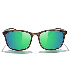 Matte Leopard Frame/Green Mirror Lens/Red Temples