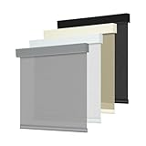 Top 10 Best Solar Shades for Windows: Ultimate Buying Guide 9 Grandekor Free-Stop Cordless Roller Shades | Light Filtering Solar Blinds - Custom Size, Color Options | 5% Openness, UV Protection, Flame Retardant | Pull Down Window Shades for Home & Office