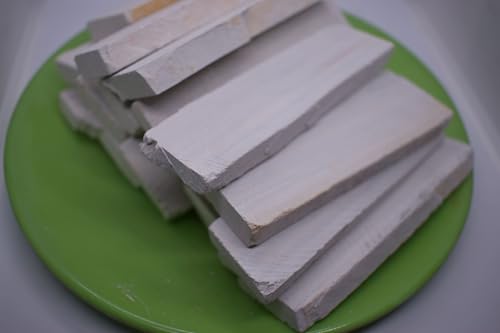 Ardoise blanche India Clay 500 g à texture feuilletée naturelle