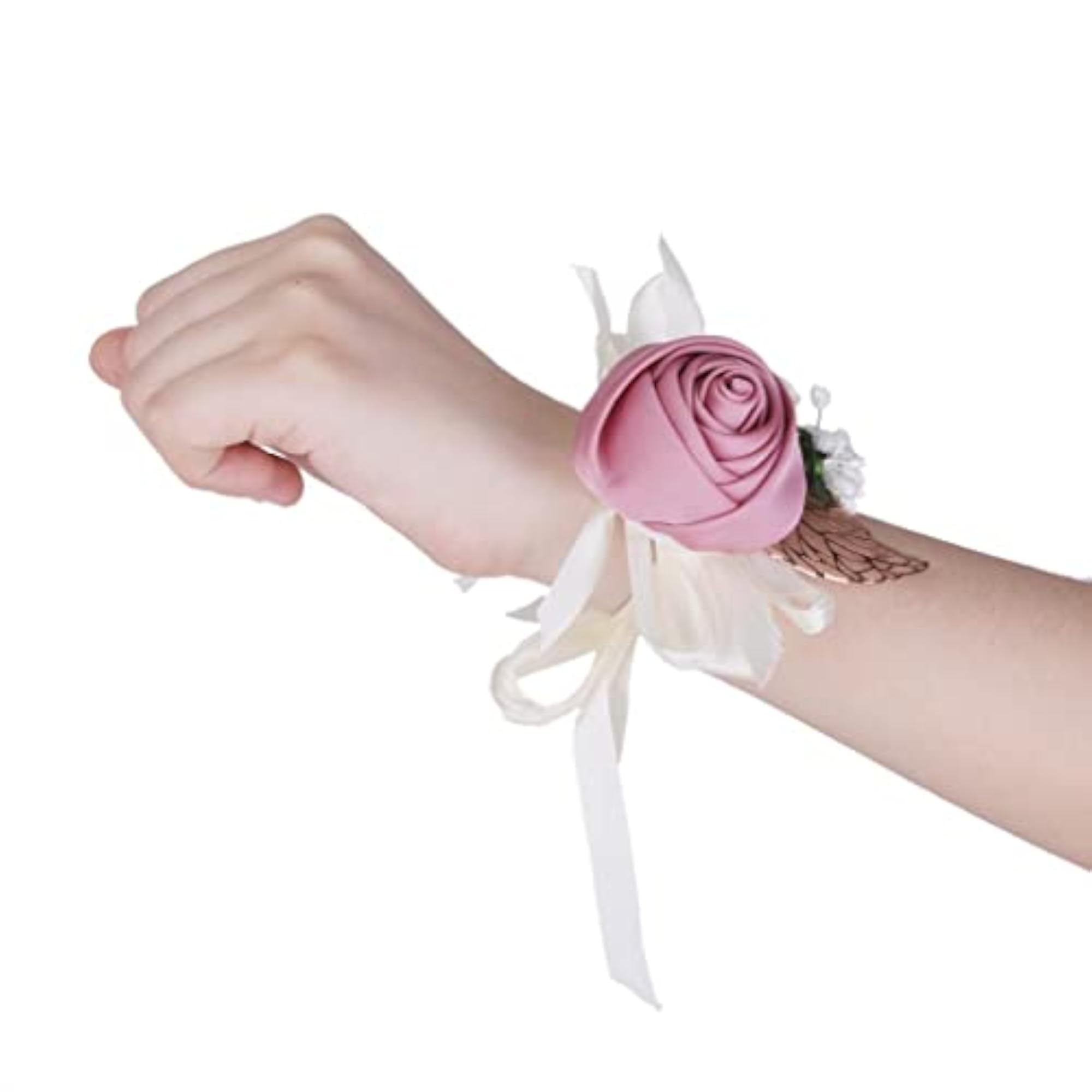 Bridal Wrist Corsage Rose Flower for Weddings