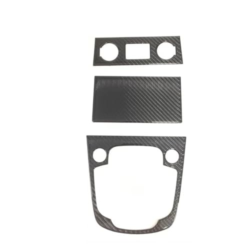 Embellecedor la Cubierta Marco Panel para Hyundai para Kona para N 2022 2023 A Izquierda Panel Control Central Coche Cubierta Cambio Marchas Pegatinas Decorativas Centrales Carbono Suave