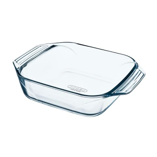 Pyrex - Irresistible - Plat à Four Carré en Verre 29x23 cm 400B000/6116
