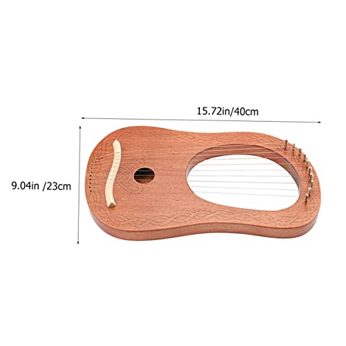 Vaguelly Kit De Cordas Nanyangqin De 10 Cordas Acessórios Musicais Conjunto De Corpo Kit De Instrume