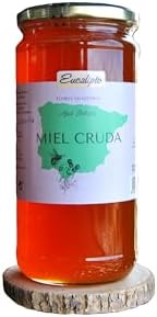Miel Pura de Abeja-100% Origen España-Miel Cruda-1Kg-Miel Natural...