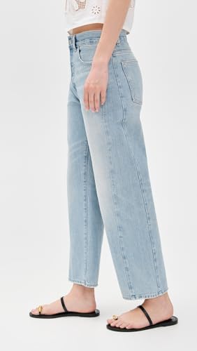 Madewell Women's Pieced Barrel-Leg Jeans in Redlands Wash4