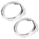 1Pair Front Bumper Fog Light Lamp Cover Trim Bezel Frame Styling Car Fog Light Assemblies Compatible for Infiniti G37 M56 M37 Replaces 62257-1MS2A 62256-1MS2A