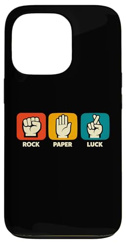 Rock Paper Luck Funny �|�W�e�B�u�o�C�u �C���X�s���[�V���� ���b�L�[ �X�}�z�P�[�X iPhone 13 Pro �p