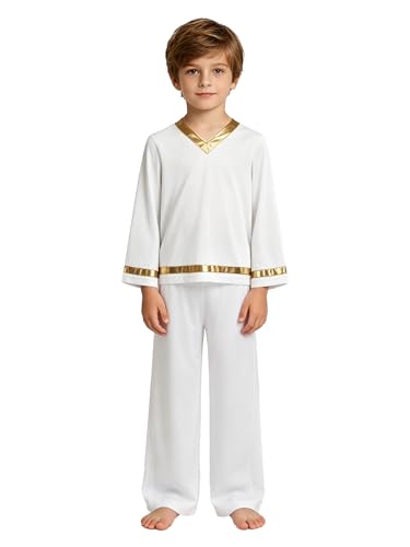 Vêtements de danse pour garçons chrétiens et tenues de louange Jeatha